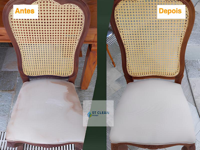 Higienização de cadeiras e poltronas